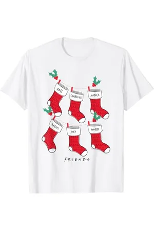 Friends Natale Christmas Stocking Maglietta
