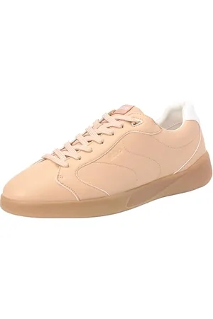 HUGO BOSS Riven_Tenn_punyW, Scarpe da Ginnastica Donna, Light/Pastel Brown, 36 EU
