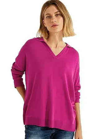 CECIL B302419 Maglione Oversize, (Cool Pink), S Donna