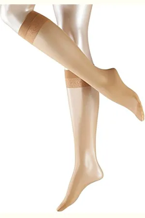 Falke Matt Deluxe 20 DEN W Kh trasparenti velati tinta unita 1 paio, Calzini lunghi Donna, , 35-38