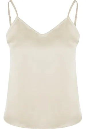 Urban classics Tb6187-ladies Viscose Satin Slip Top Canottiera, , XS Donna
