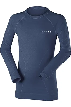 Falke Wool-Tech K L/s Sh lana filo funzionale asciugatura rapida 1 pezzo, Maglia Unisex - Bambini, , 158-164