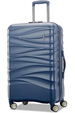 American Tourister Bagaglio rigido espandibile a cascata con ruote girevoli, , 24-Inch Spinner, Bagaglio espandibile Cascade Hardside con ruote Spinner