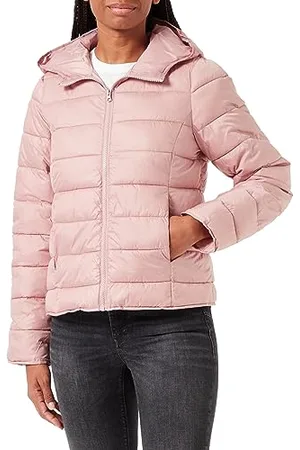 Pieces® Pcbirdie-Felpa con Cappuccio Noos Giacca, Rosa in Legno, L Donna