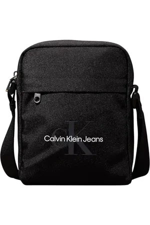 Calvin Klein Uomo Borsa a Tracolla Sport Essentials Reporter Media, Nero , Taglia Unica