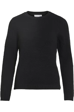 VILA Vidalo O-Neck L/S Knit Top/su-Noos Maglione, , XS Donna