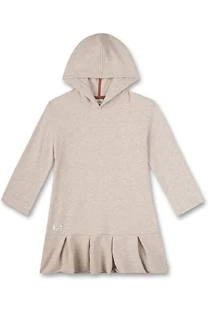 Sanetta 10828 Vestito da Gioco, Beige Chiaro Mel, 128 cm Bambina