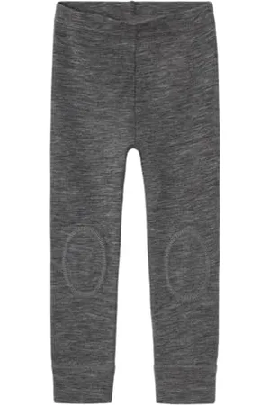 NAME IT NMMWANG Wool Rib LONGJOHN, Leggings Bambino,