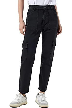 Noisy May Nmmoni HW Utility Cargo Ank Az329bl Noos Jeans, , 27W x 32L Donna