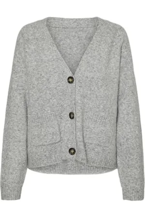 VERO MODA Vmboom-Cardigan Ga Noos con Scollo a V Maglione, , M Donna
