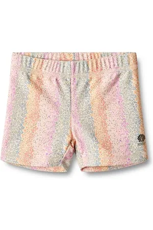 WHEAT Badehose Badeshorts Niki-Mädchen-Grs Zertifiziert mit Recycletem Material Costume a Pantaloncino, , 116 Unisex-Bambini e Ragazzi