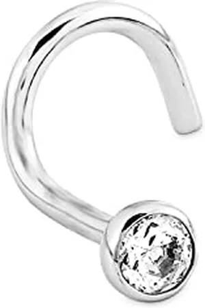 Amor Piercing al naso da Donna in 925, con zirconi sintetici, 1,4 cm, , Fornito in confezione regalo