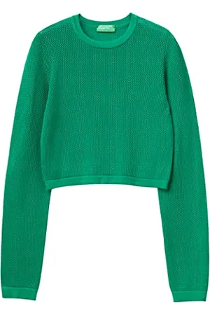 Benetton Maglia G/C M/L 1290D105D Maglione, , XS Donna
