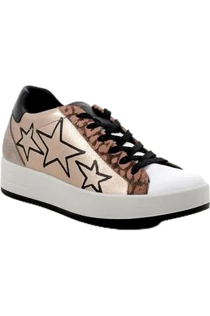 IGI&CO D.Alina, Scarpe con Lacci Donna, Bianco-Champagne, 39 EU