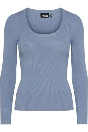 Pieces® Pcmira LS U-Neck Knit Noos BC Maglione Lavorato a Maglia, , L Donna