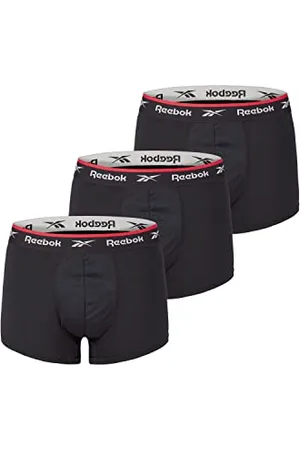 Reebok Uomo, Pantaloncini Sportivi, , Confezione da 3, XL