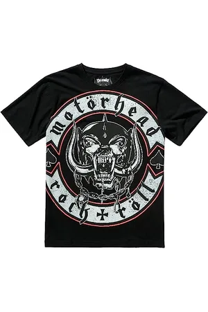 Brandit Motörhead T-Shirt Rock Röll, Uomo, Black, XL