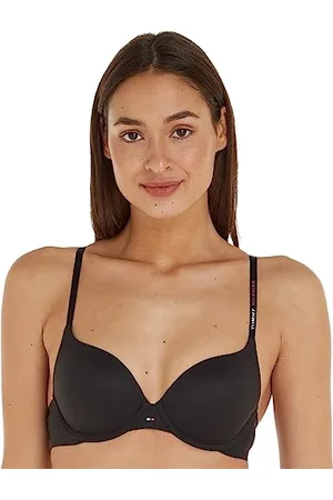 Tommy Hilfiger Push Up Bra UW0UW03160, Donna, (Black), 36B
