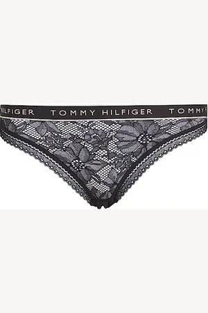 Tommy Hilfiger Bikini (Ext. Sizes) UW0UW04992 Slip, (Black), XL Donna