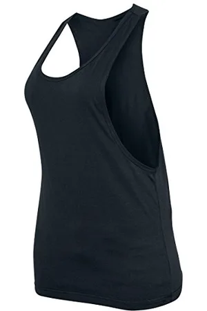 Urban classics Ladies Loose Tanktop, Canotta, Donna, (Black), S