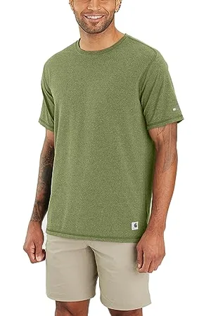 Carhartt T-Shirt a Maniche Corte LWD Relaxed Fit, Erica Cipollina, XL Uomo