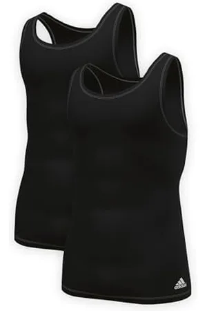 adidas Multipack Tank Top (2pk) Maglie Termiche, Nero, XXL Uomo
