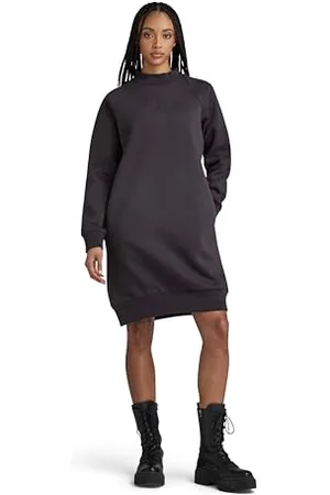G-Star Donna Mock Raglan Sweat Dress, (shadow D23917-D425-992), S