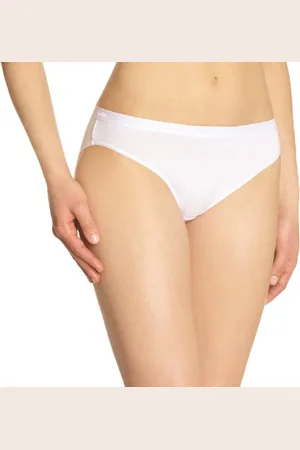 Dim Slip Les Pockets Eco in Cotone Comfort Donna x3, Bianco/Skin/Nero, M