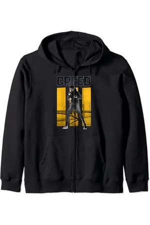 Creed Adonis Pose con III - Giallo Felpa con Cappuccio