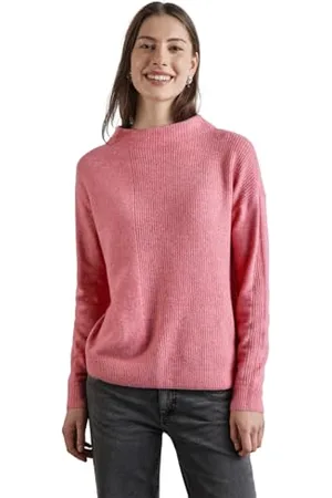 Street one A302873 Maglione con Struttura Mista, Sugar Coral Mel, 52 Donna