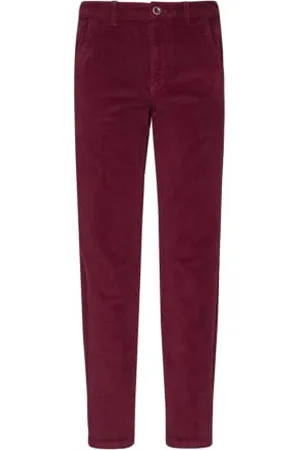 QS by s.Oliver 2154420 Pantaloni in Velluto a Coste, Betsy Slim Fit, , 40W x 32L Donna