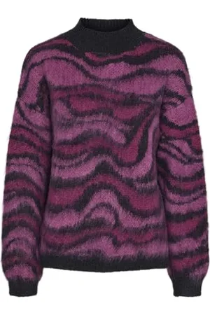 Pieces® Pcnoela LS Oneck Knit BC Maglione Lavorato a Maglia, , XL Donna