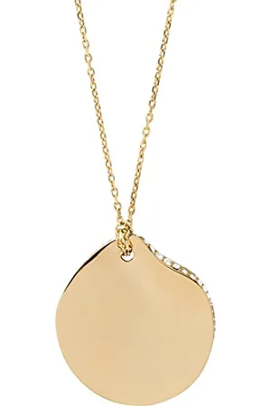 Skagen Collana Da Donna Katrine, Lunghezza: 559 mm Collana In Acciaio Inossidabile Dorato, SKJ1514710