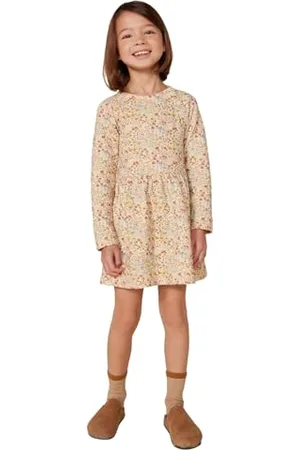 Petit Bateau A0BLT Abito A Maniche Lunghe Bambina 6 Anni