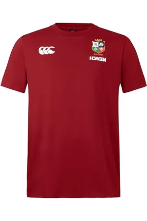 Canterbury Cotone British And Irish Lions Camicia, Dahlia Rossa, S Uomo