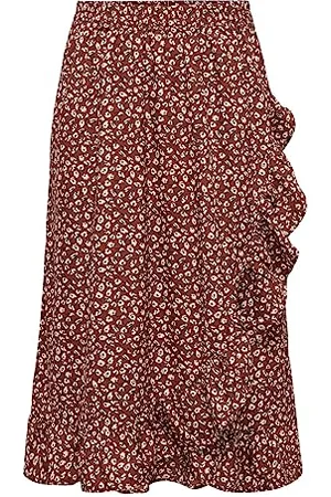 ONLY Onlolivia Long Wrap Skirt Wvn Noos Gonna, , X-Small Donna
