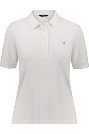 GANT ORIGINAL LSS PIQUE, Polo Donna, ( WHITE ), XS