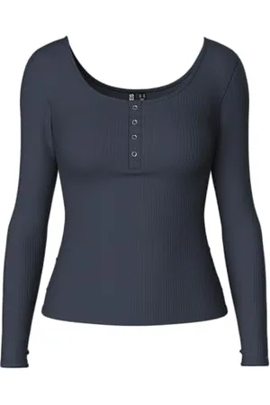 Pieces® PCKITTE LS Top Noos BC, , L Donna