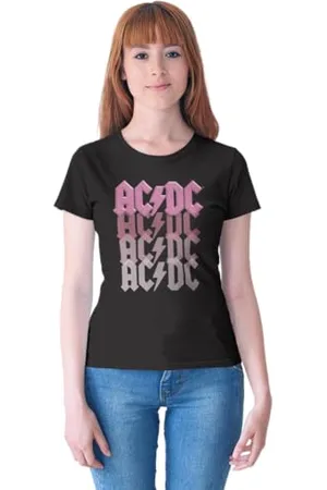 AC/DC WOACDCRTS032 Magliette Donna, , XXL