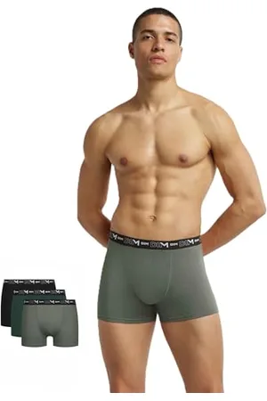 Dim Cotone Elasticizzato Traspirante e Mantenimento ottimale X3 Boxer a Pantaloncino, , M (Pacco da 3) Uomo