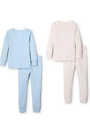 Amazon X Sofia Grainge Pigiami in Cotone Aderenti Unisex Bimbi, Pacco da 2, , 24 Mesi