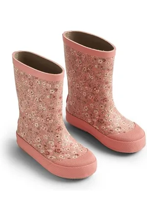 WHEAT Gummistiefel mit Druck Muddy-Unisex-Naturgummi, Scarpe Impermeabili Bambini, , 26 EU