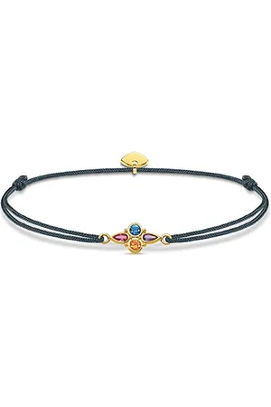 Thomas Sabo Bracciale di Corda da Donna Argento 925