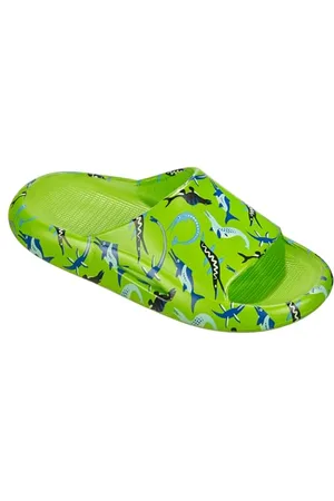 Beco Scarpe da Bagno Unisex per Bambini, Ocean Dinos, Pantofole per Bambini, Scarpe da Corsa, , 24/25 EU