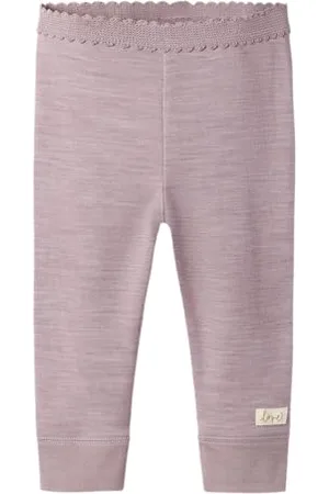 NAME IT Nbfwyla Wool/Vis Legging Leggings, , 68 Bimba