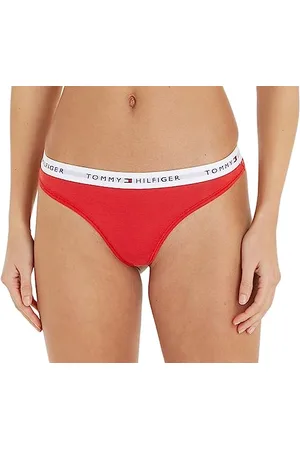 Tommy Hilfiger Perizoma Donna Tanga, (Primary Red), L