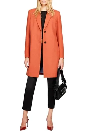 Sisley Coat 20BFLN016 Cappotto di Lana, , 36 da Donna
