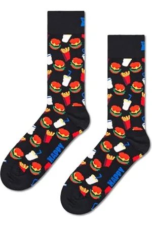 Happy Socks Calzino Hamburger, , M Unisex