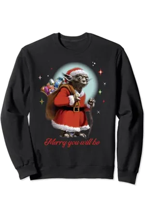 STAR WARS Santa Yoda Merry You Will Be Felpa
