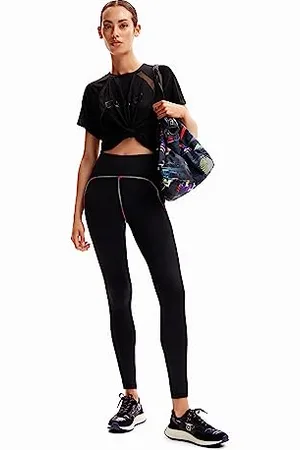 Desigual Legging_blaki Pantaloni Casual, , XL Donna